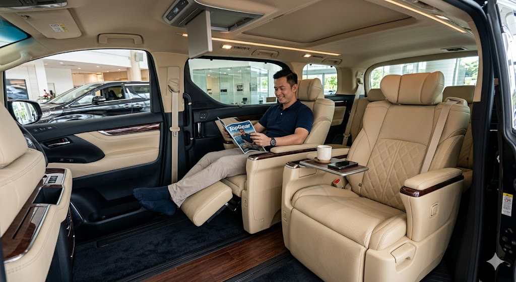 Toyota Vellfire 2.5 Pilot Seat interior